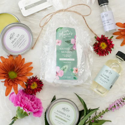 Marnie's Naturals Baby Gift Set - Elegant Mommy