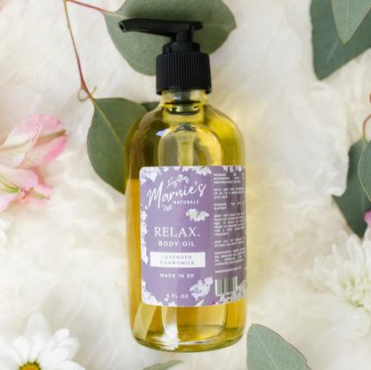 Marnie's Naturals : Relax Massage Oil