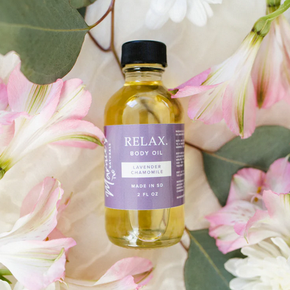 Relax Oil 2oz - Cradle Cap Remedy