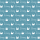 Sugar + Maple Plush Minky Fleece Personalized Blanket | Whale Icon Repeating Name