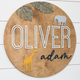 Sugar + Maple Round Sign | Safari