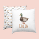Sugar + Maple Custom Pillow | Centered Many Mallards