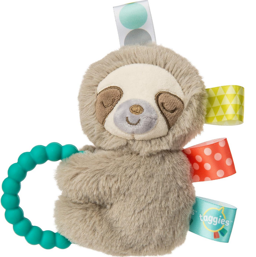 Taggies Molasses Sloth Teether Rattle