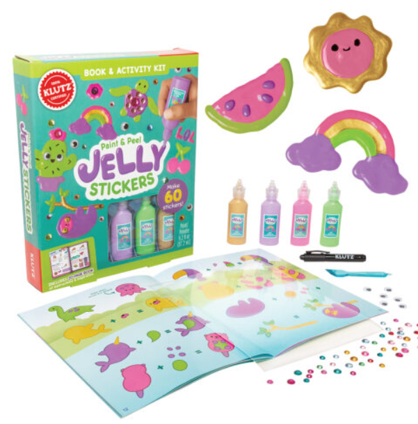 Paint and Peel Jelly Stickers