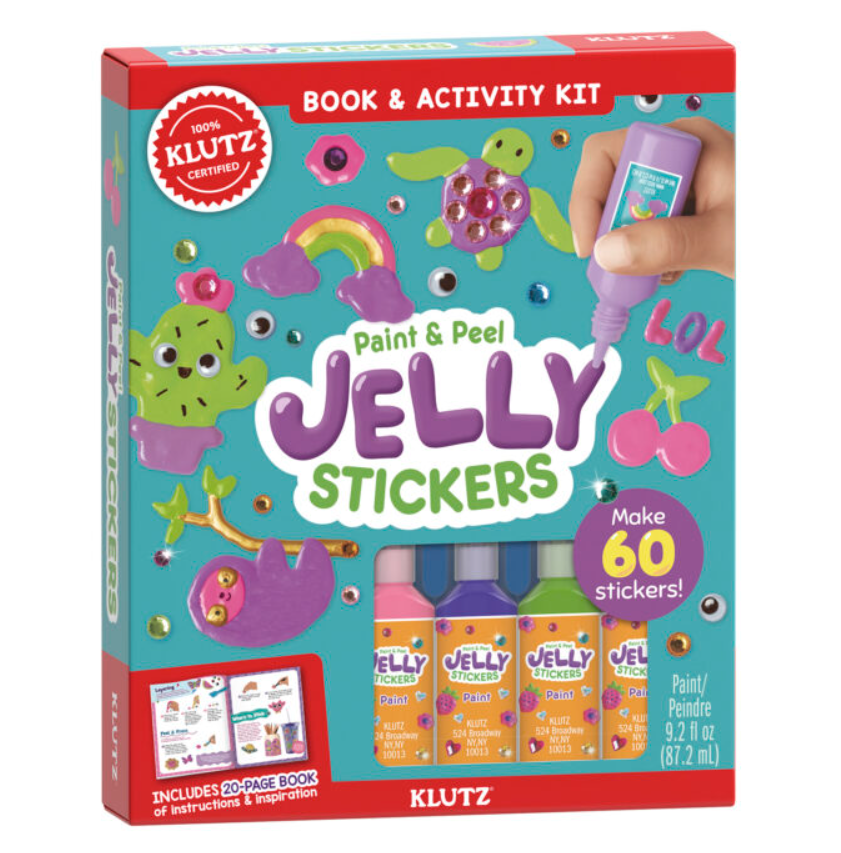 Paint and Peel Jelly Stickers