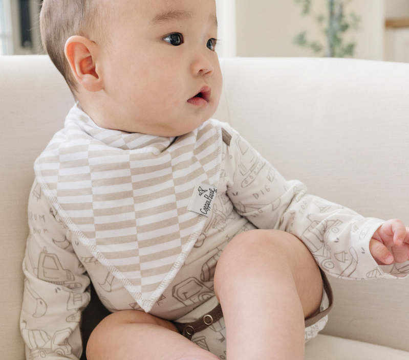 Gage Single Bandana Bib By Copper Pearl