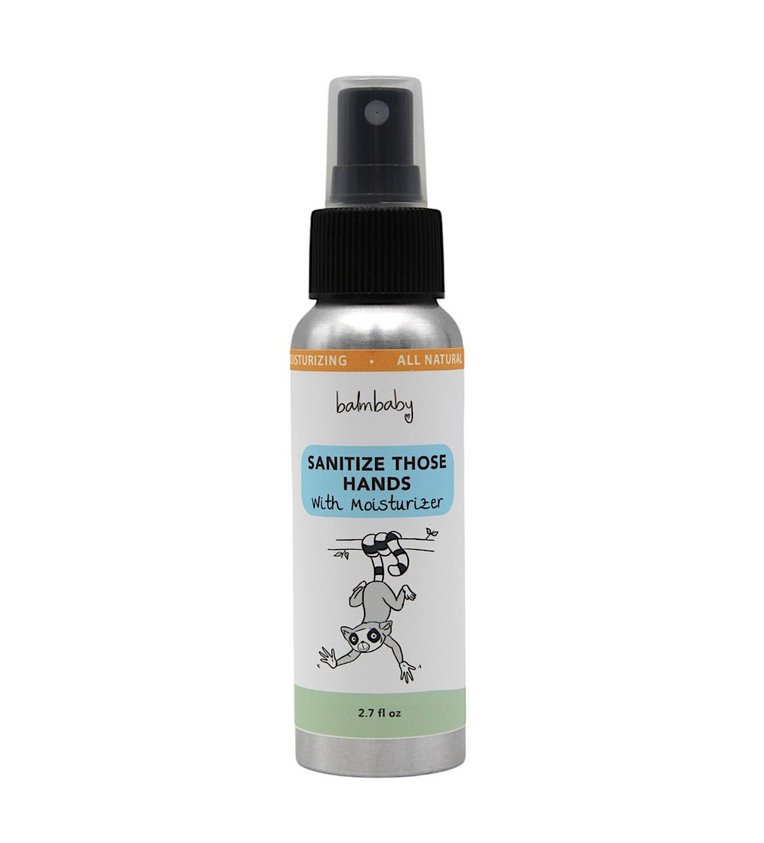Taylors Baby SANITIZE those HANDS! Aluminum Bottle