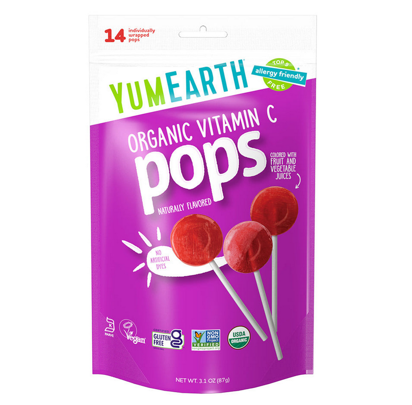 YumEarth 3oz Vitamin C Lollipops