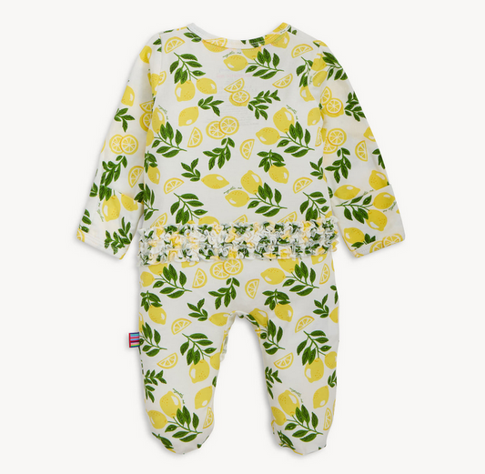 MAGNETIC ME - SIMPLY THE ZEST MODAL FOOTIE W RUFFLE
