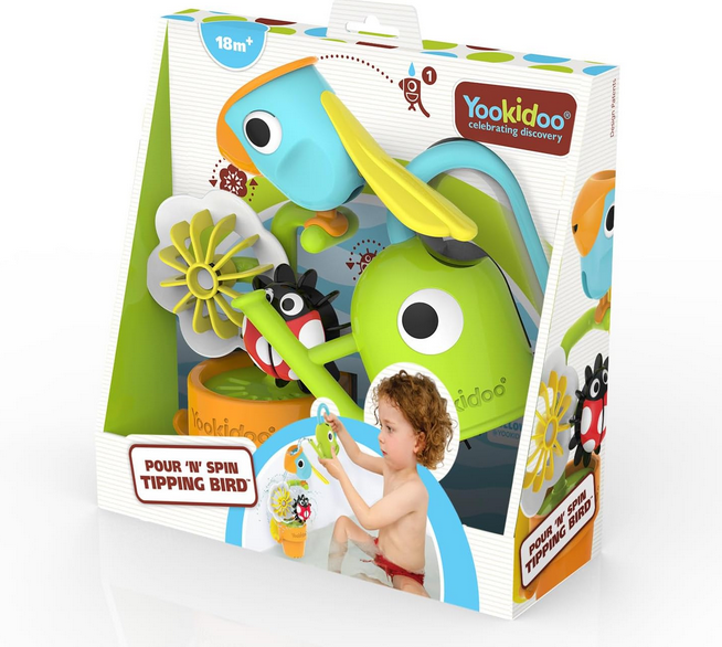 Pour N-spin tipping bird