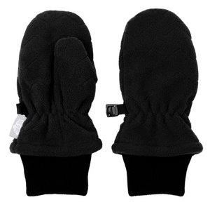 Black | Fleece Mittens - Elegant Mommy