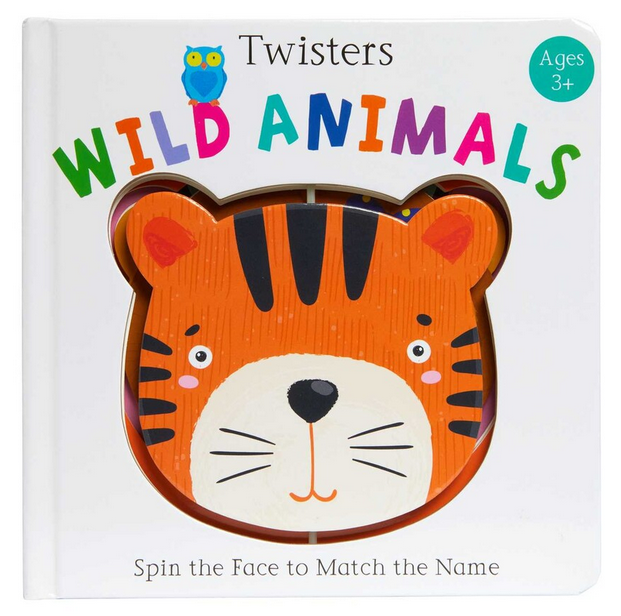 TWISTERS: WILD ANIMALS BOOK