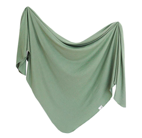 Clover Rib Knit Blanket Single - Elegant Mommy