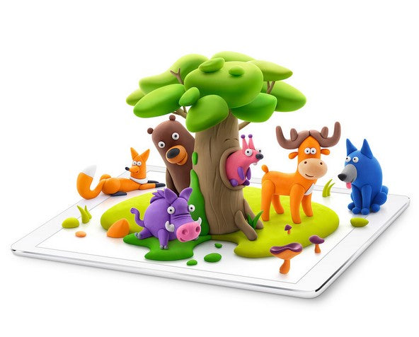 Hey Clay Forest Animals - Step By Step