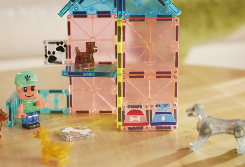 Magna-Tiles Puppy Park 27-Piece Set