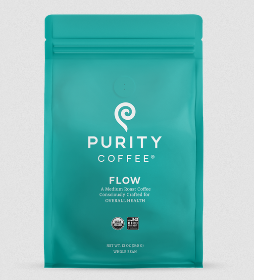 FLOW: Original Medium Roast Whole Bean Coffee 12oz