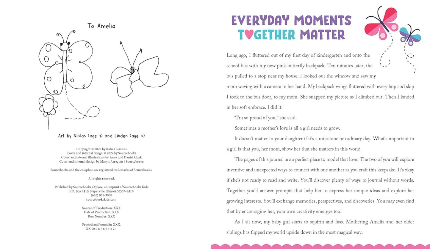 My First Mom and Daughter Journal