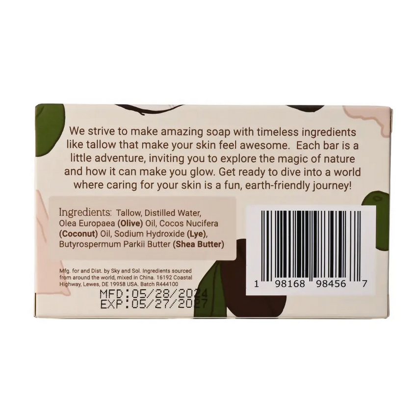 Sky and Sol Tallow Soap