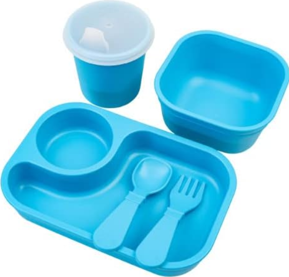 Tiny Dining 1st Meals Set - Sky Blue