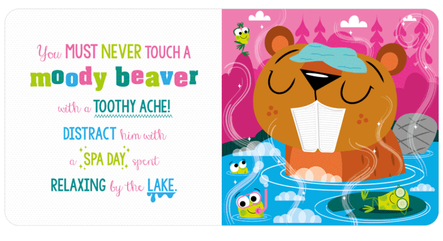 Never Touch a Moody Moose! Book