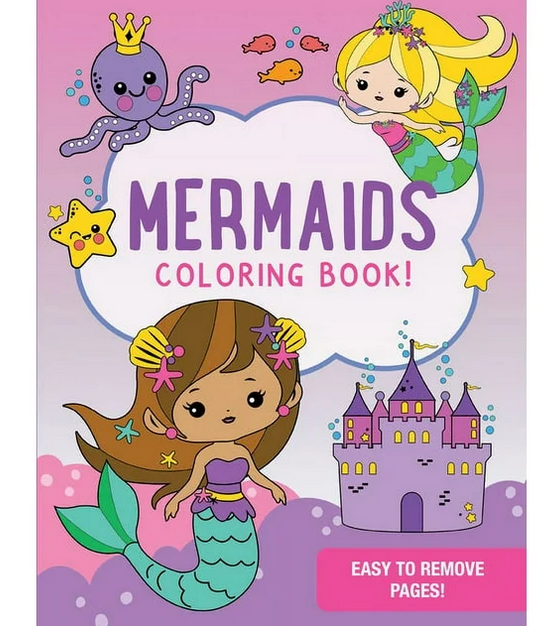 Mermaid Coloring Book