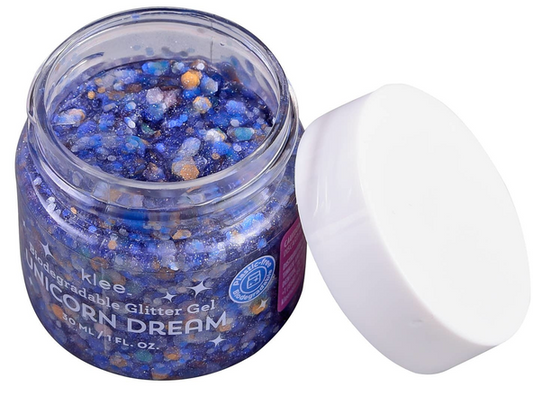 Unicorn Dream - Klee Biodegradable Glitter Gel,  1 oz