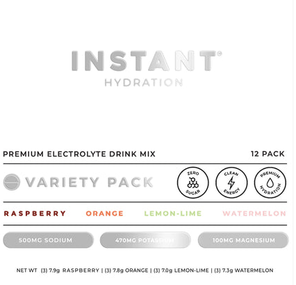 Instant Hydration Variety Pack- 12ct