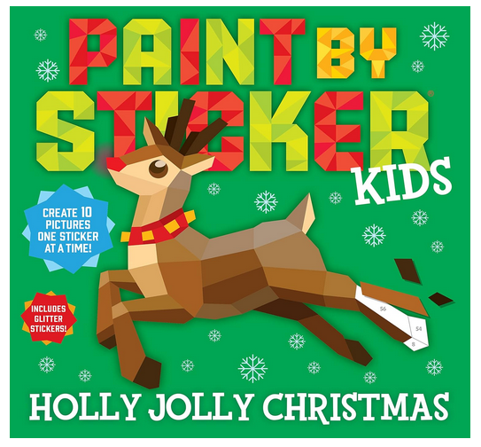 Paint by Sticker Kids: Holly Jolly Christmas Book