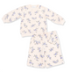 Sweet Hanna Floral Velour - Oversized Sweatshirt and Wide Leg Pant