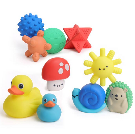 Itzy Splash Gift Set-  Soft Bath Toys