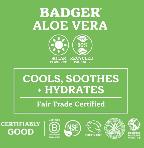 Badger Aloe Vera Gel
