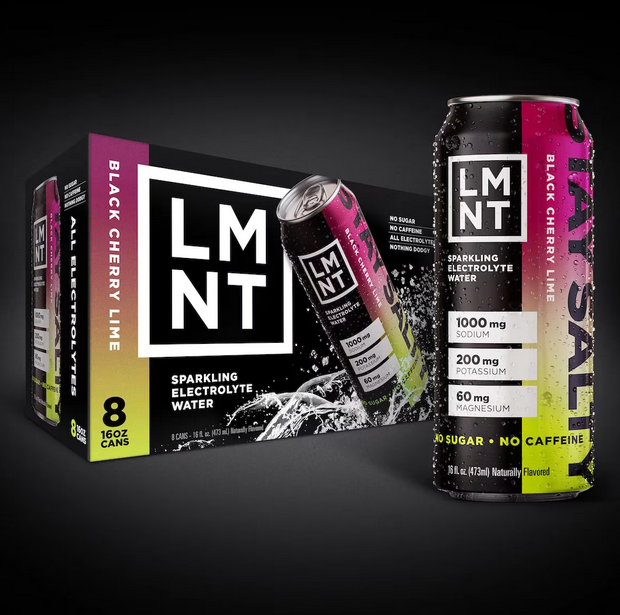 -LMNT Sparkling Black Cherry Lime