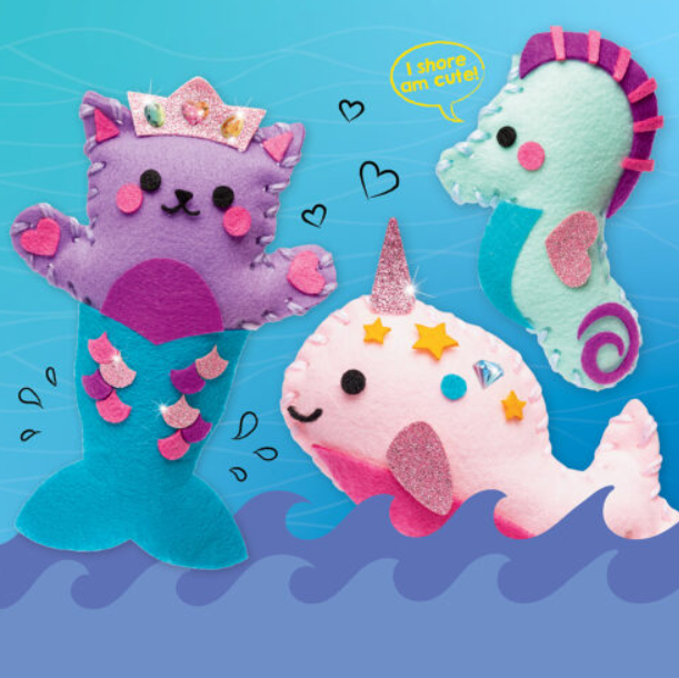 Klutz Jr. My Cat Mermaid + Friends Craft Kit