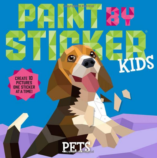 PAINT BY STICKER KIDS: Pets - Elegant Mommy