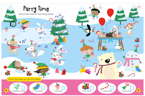 SHINY STICKERS CHRISTMAS WONDERLAND