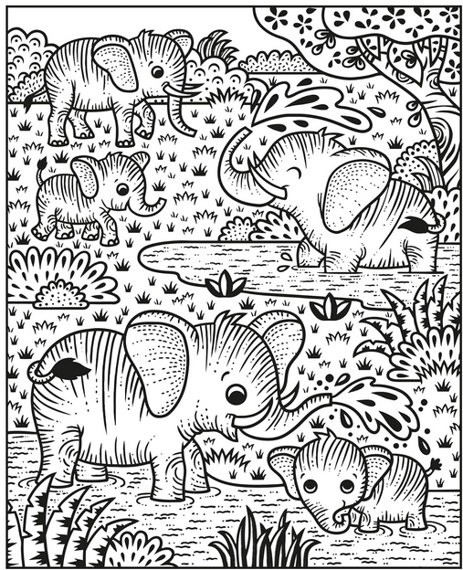 Zoo Magic Painting Book Usborne