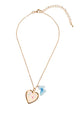 Butterfly Heart Locket Necklace