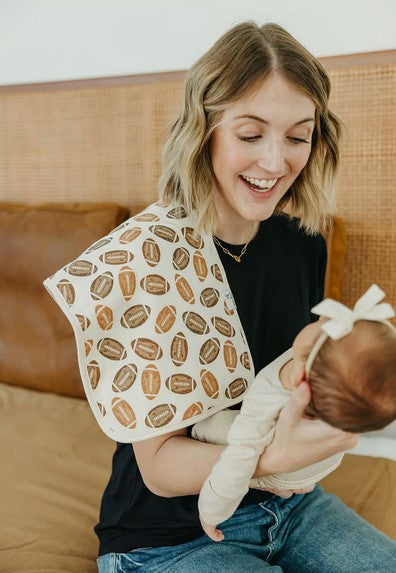 Copper Pearl Blitz Burp Cloth