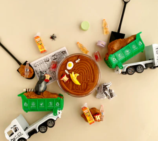 Garbage KidDough Play Kit