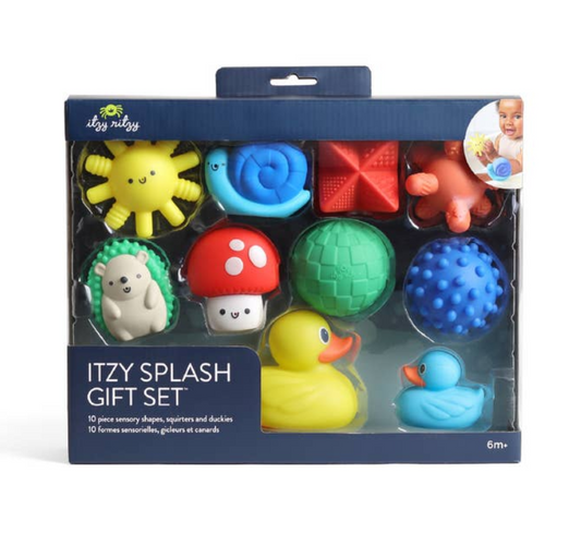 Itzy Splash Gift Set-  Soft Bath Toys