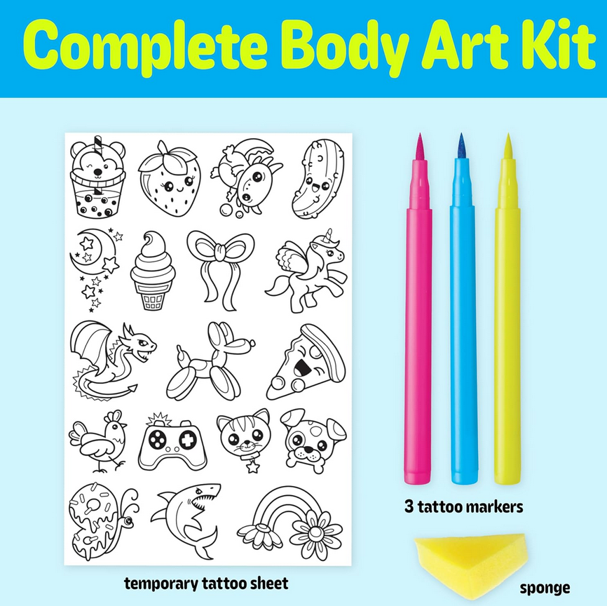 Color In Neon Tattoos