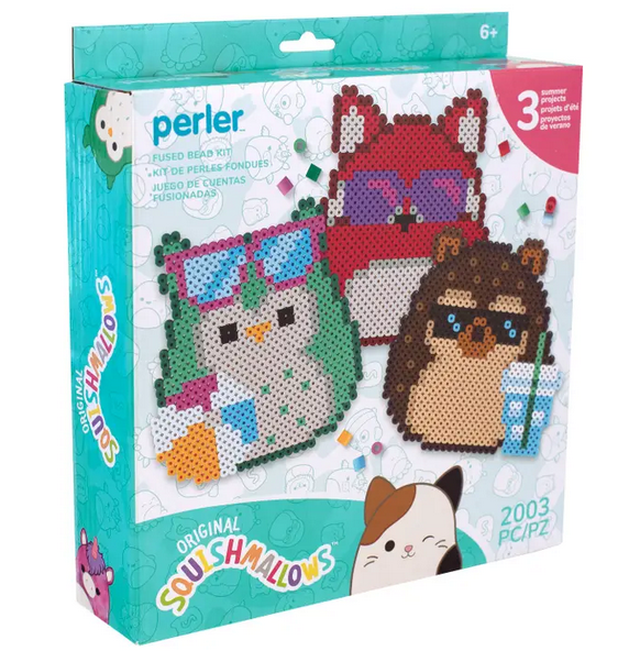 Perler Beads Squishmallows Small Box Summer Kit