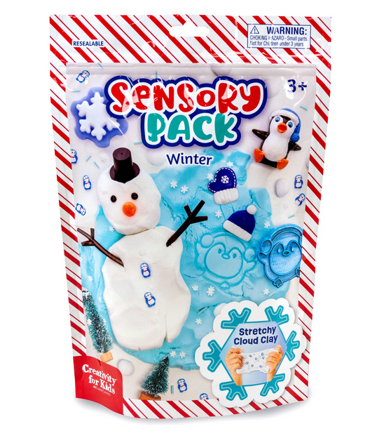 Holiday Sensory Pack Winter Cloud Clay