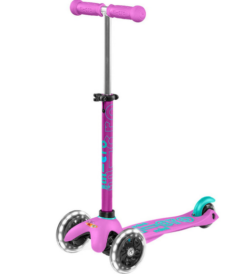 Micro Mini LED Scooter Lavender