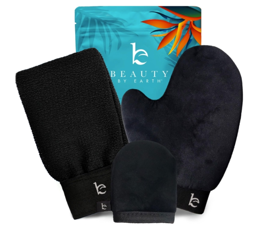 Self Tanner Body + Face Applicator / Exfoliating Glove