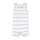 Vintage Stripe - Henley Shortie Romper