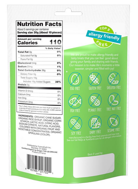 YumEarth Organic Sour Littles 5 oz.