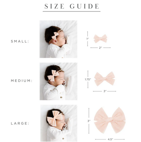 Strawberry Tulle Bow Nylon- Small
