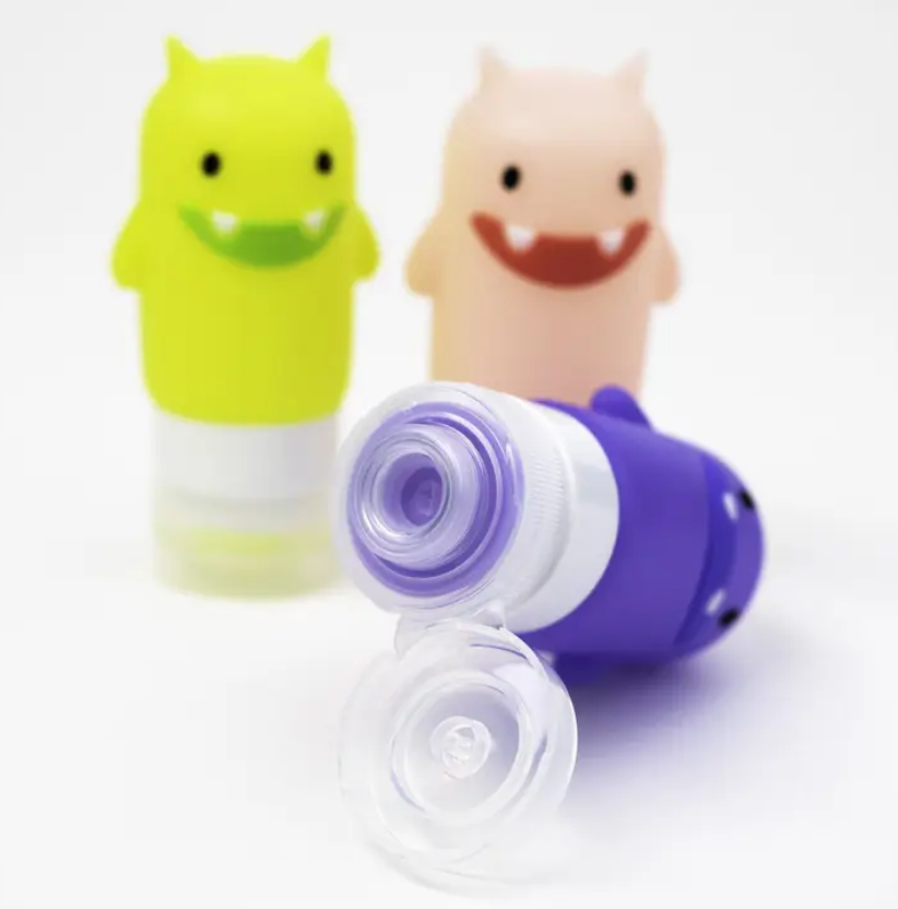 Funny Monsters - Silicone Condiment Squeeze Bottles