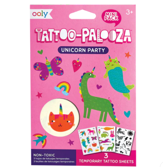 Mini Tattoos -  Unicorn Party